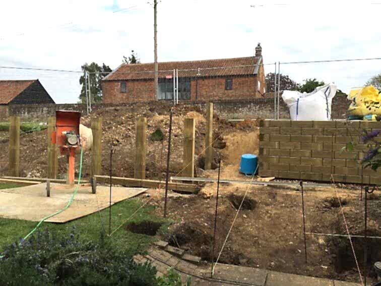 Jakwall starting to take shape