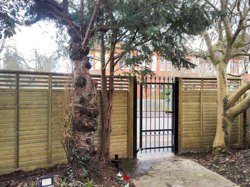 metal garden gate