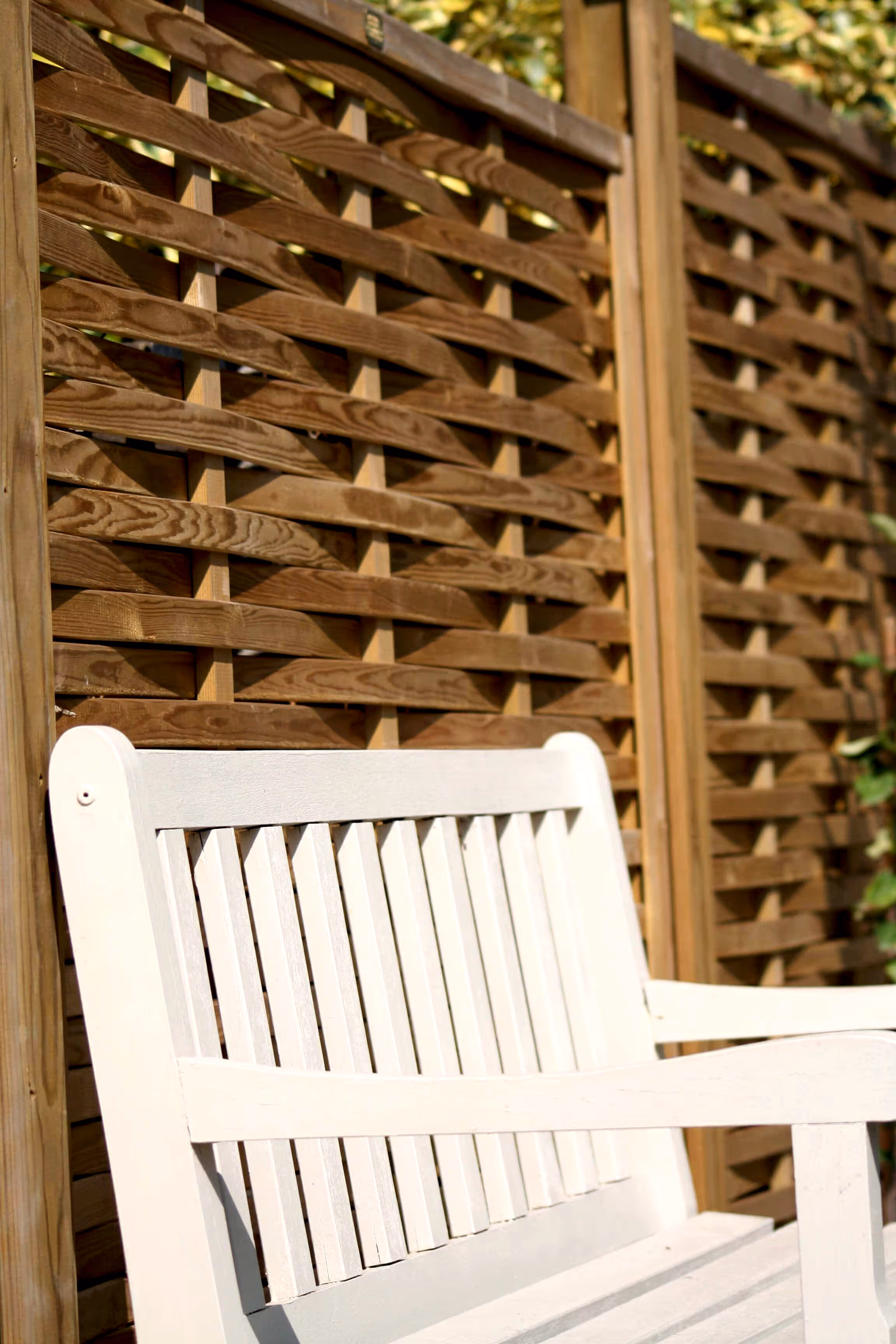 woven with bench