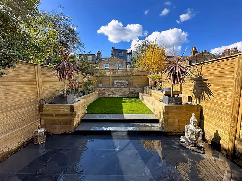 tiered garden