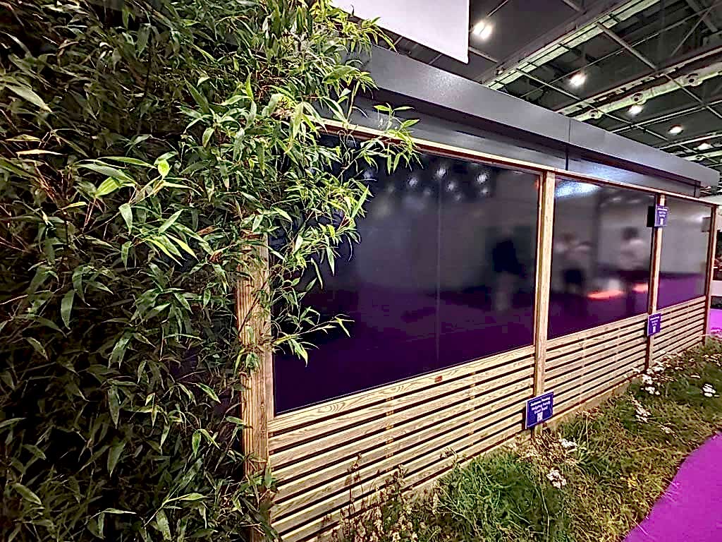 Solar Fence Panels at Futurescape