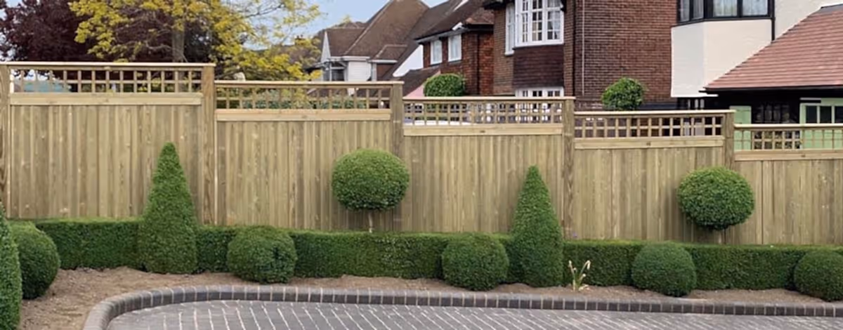 trellis topper with vertical tongue and groove