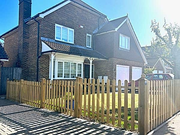 Front garden fencing