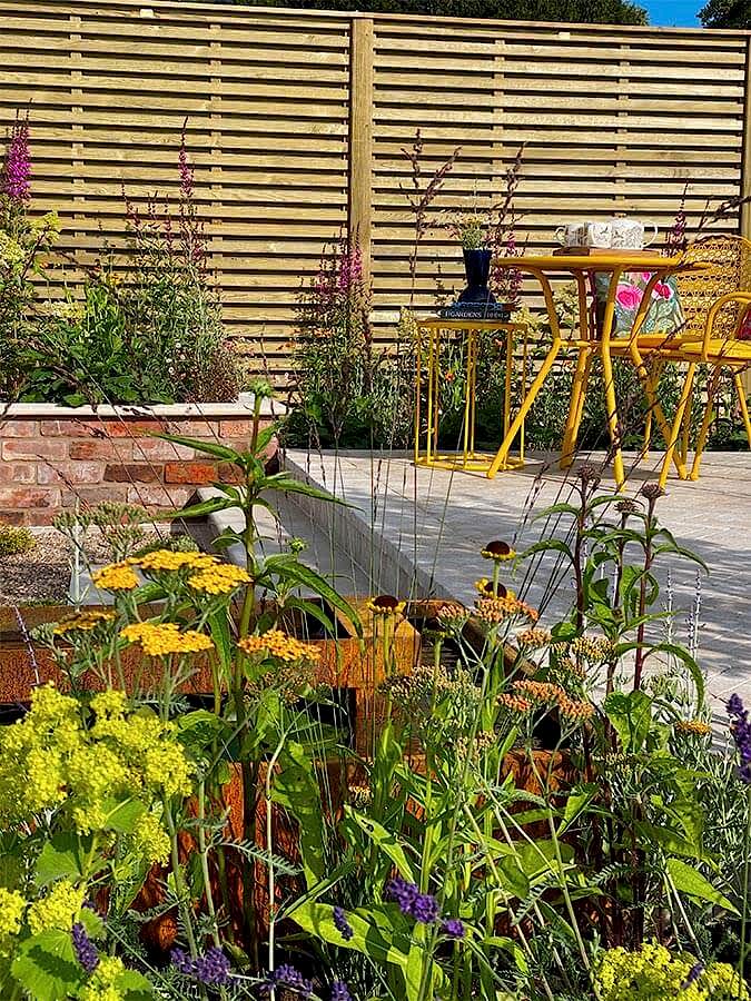 double slatted fence panels