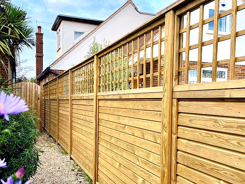 small fence panel ideas