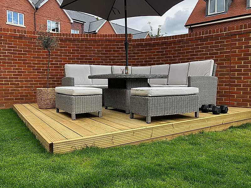 timber decking board kits