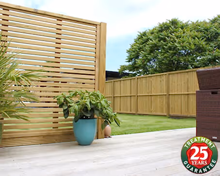 Jacksons Fencing 25 year guarantee