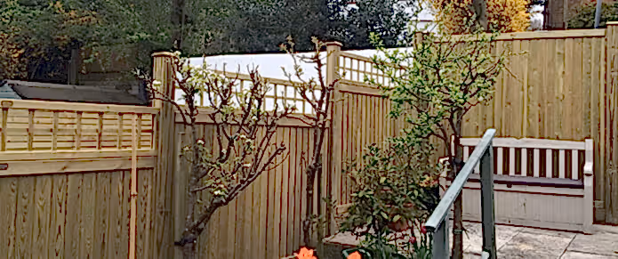 Planning permission advice trellis fencing