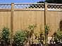Tongue and Groove panel with Diamond Trellis topper