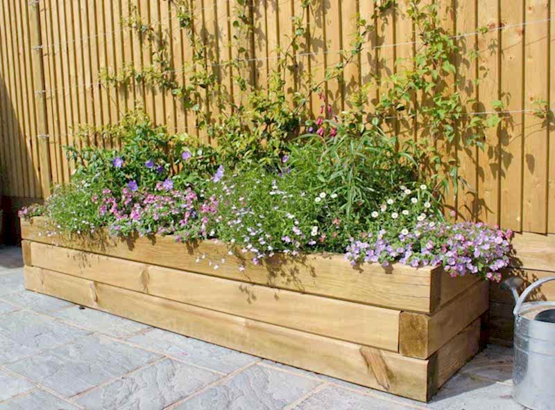 decorative raised bed