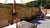 Canterbury combi fence panels garden