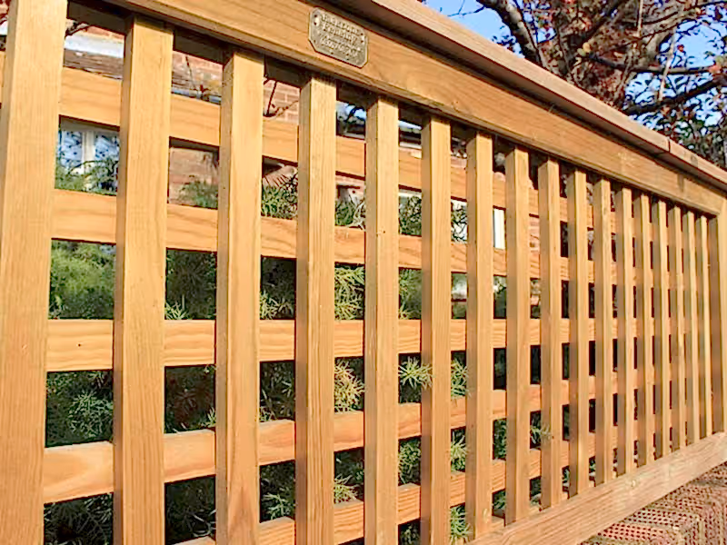 Lattice trellis panel
