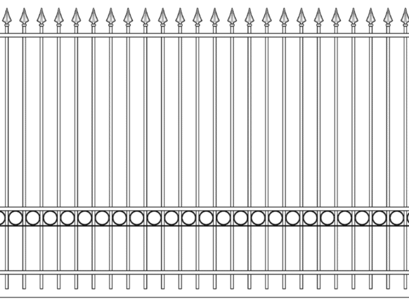 ornamental-metal-fence-standard