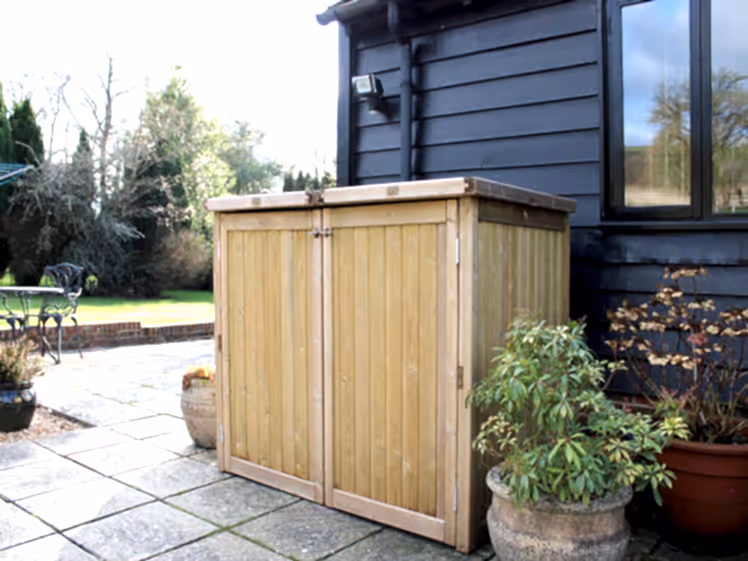 Wheelie bin store