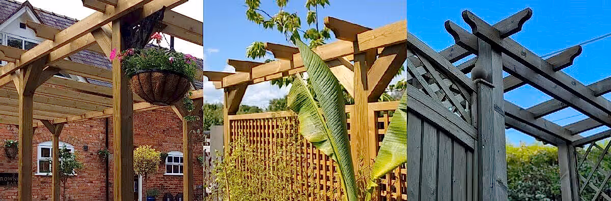 Wooden Pergola types