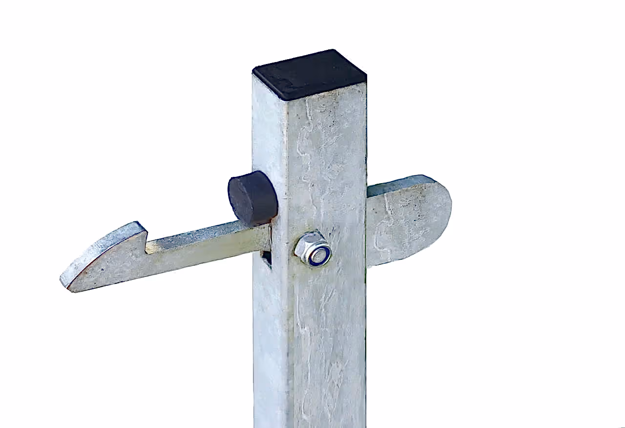 Gate hold back catch
