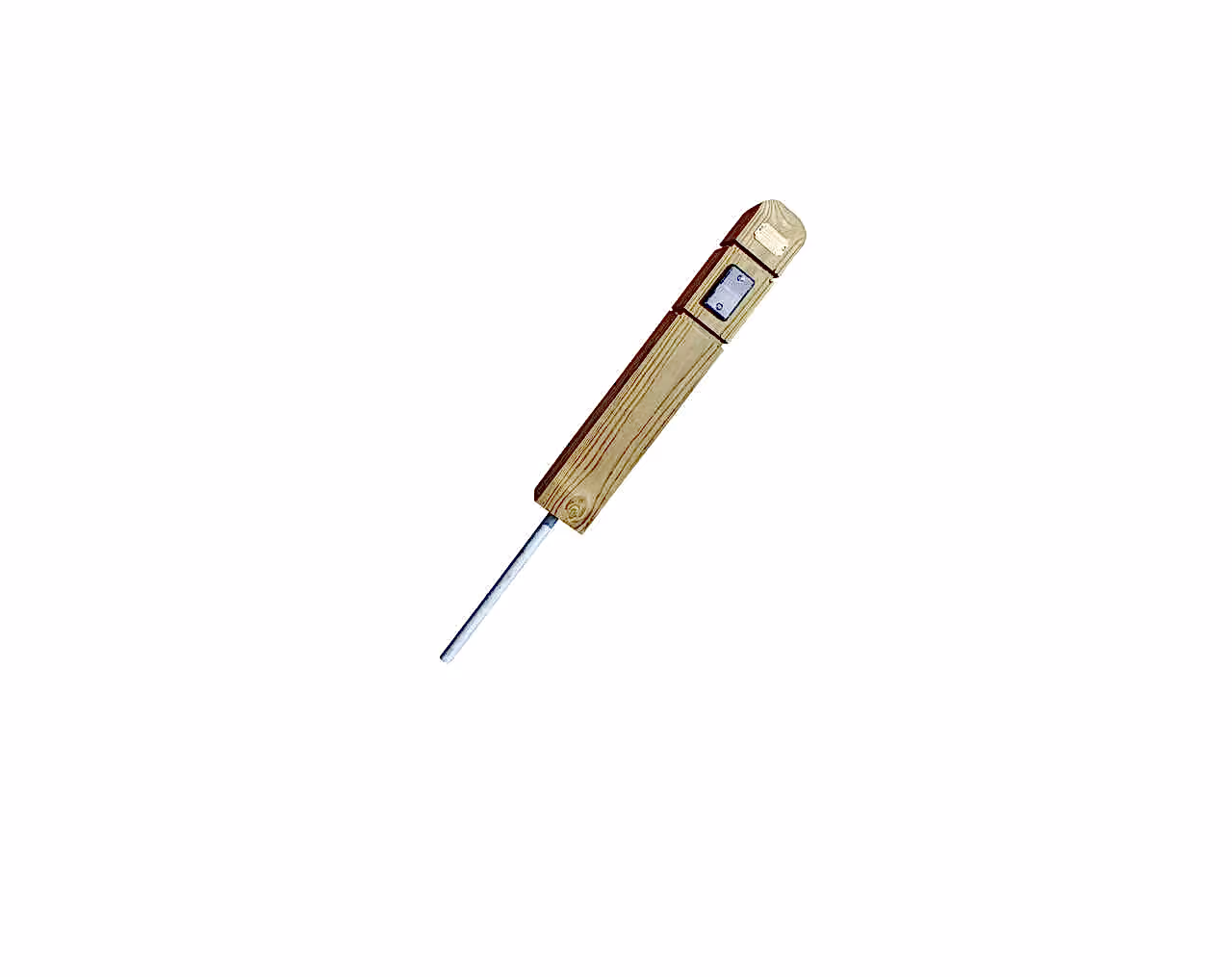 Verge protection marker with clear view