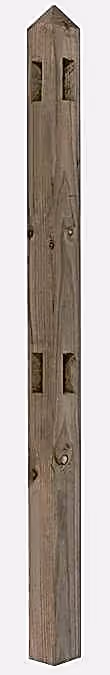 Pointed Palisade Corner