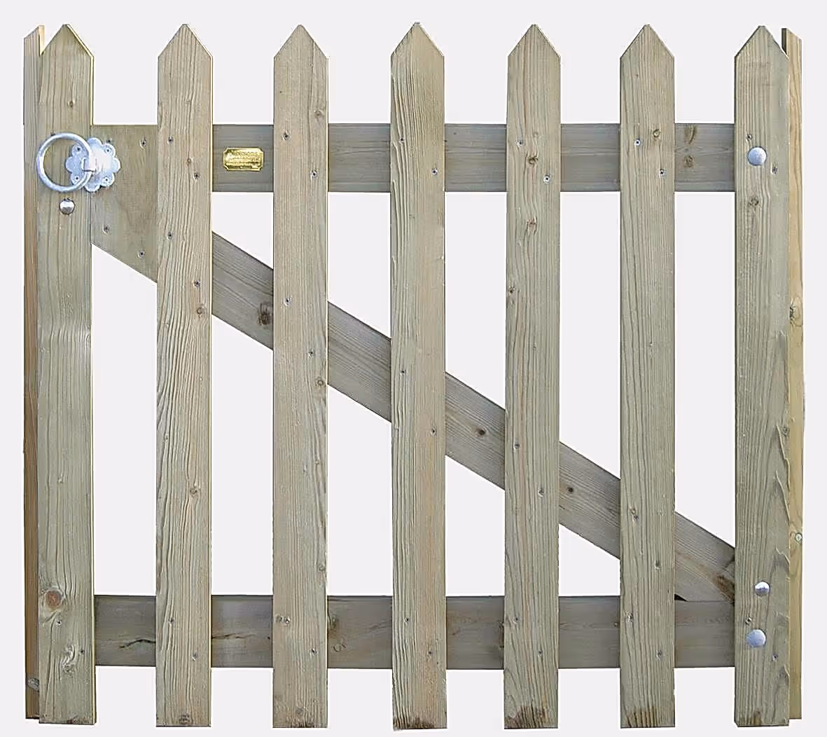palisade pointed top gate