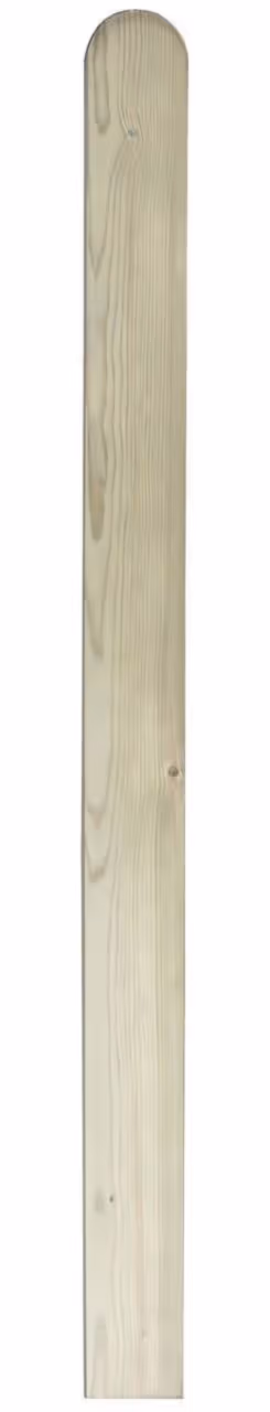 Rounded Fence Pales