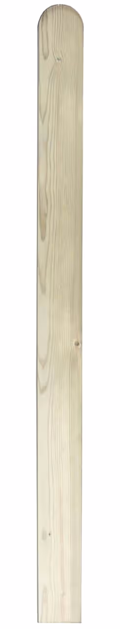 Rounded Fence Pales