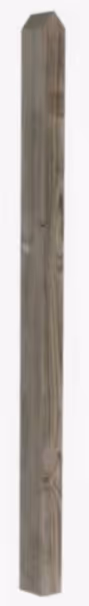 Pointed Picket Gate Post