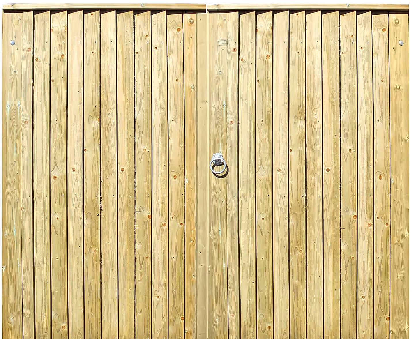 Double leaf Featherboard Gate