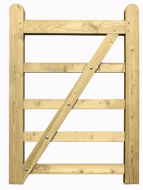 255000 - 900mm wide Left hand hanging gate