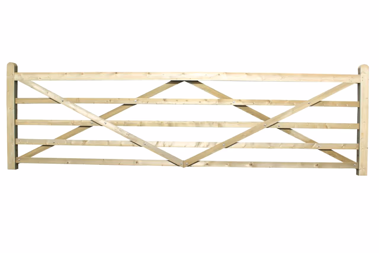 4.20m universal hanging field gate