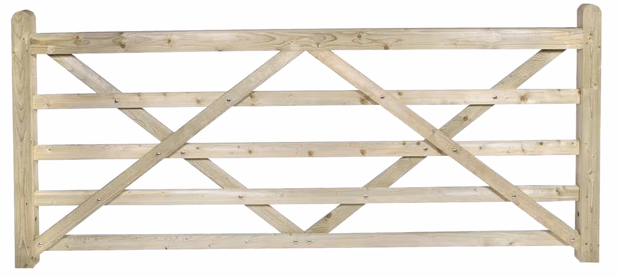 3000mm field gate