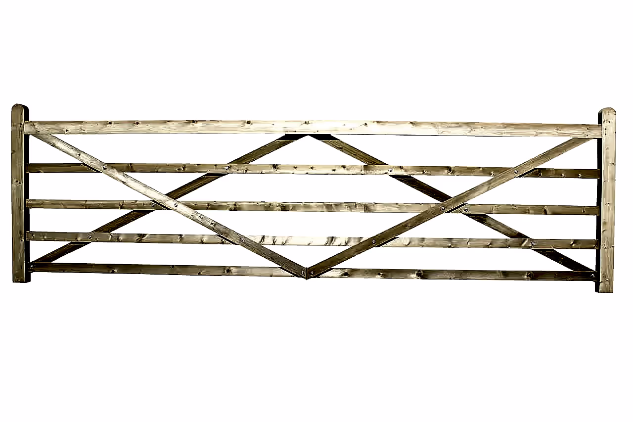 3.30m universal hanging field gate