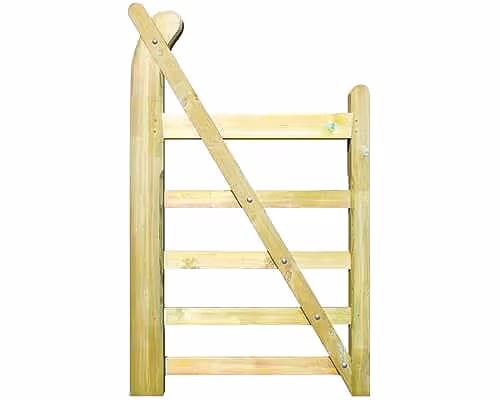 Left hand narrow entrance gate