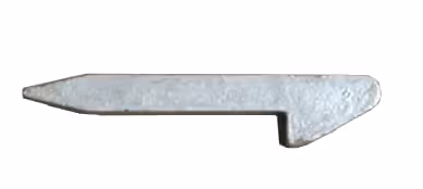 Gate spring catch receiver