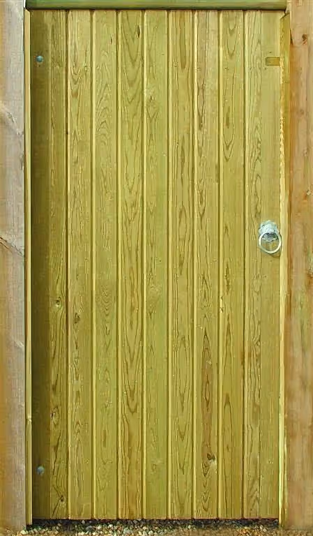 Privacy timber gate