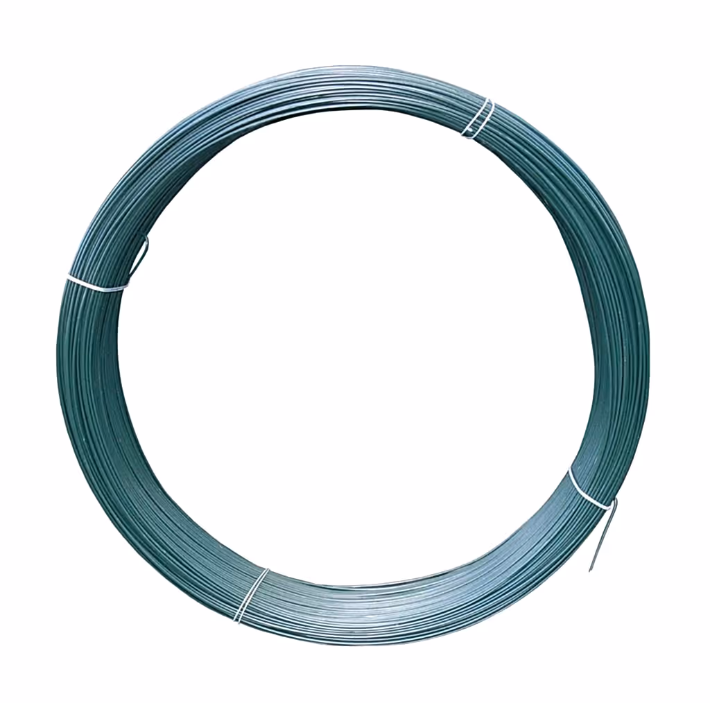 Green PVC Coated Wire