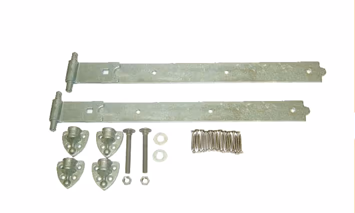 Reversible Hook and Band Gate Hinge Set