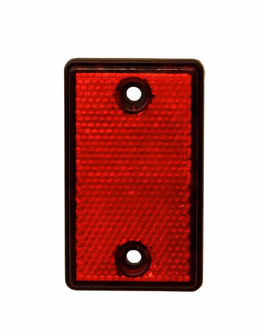 Red post reflector