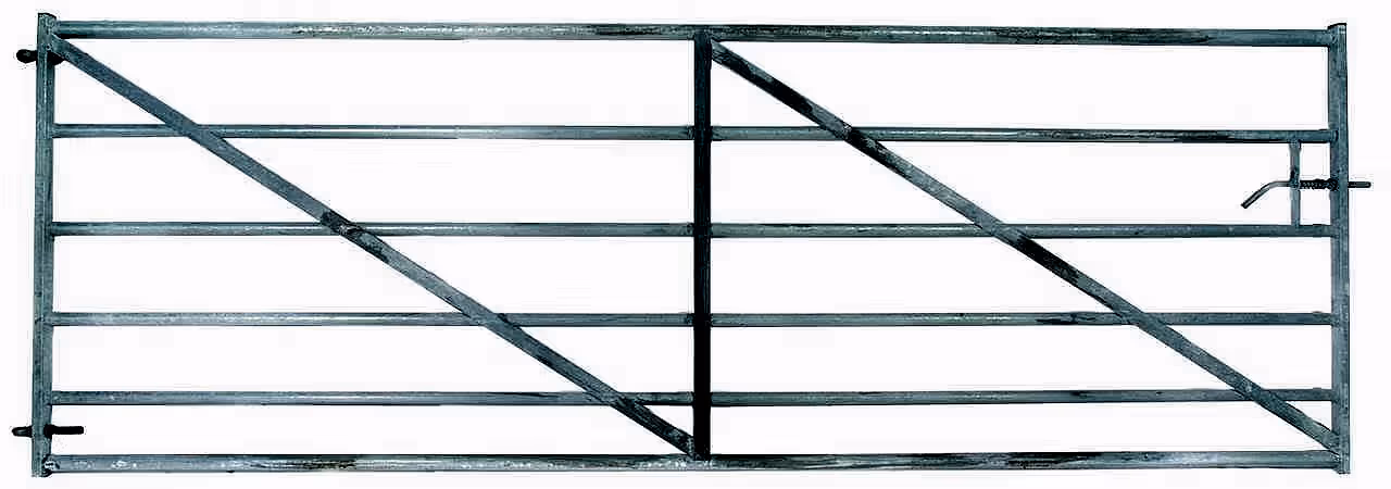 metal field gate