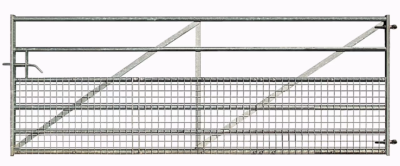 Welded Mesh Clad Metal Field Gate