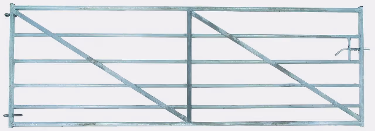 metal field gate