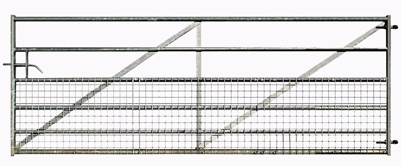 Welded Mesh Clad Metal Field Gate