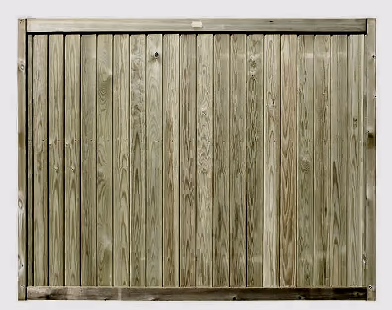 1520m Tongue and Groove Fence Panel