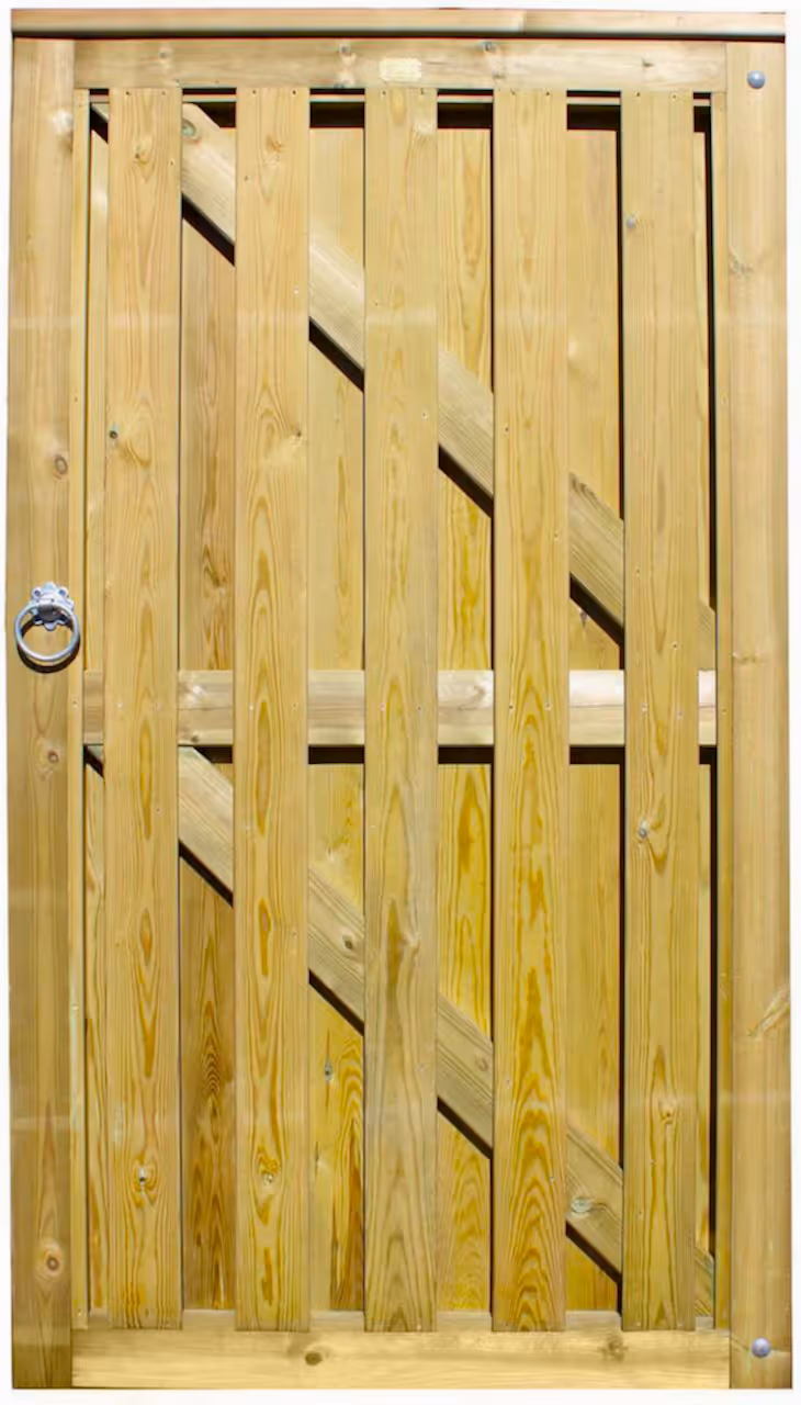 Hit and Miss Garden Gate