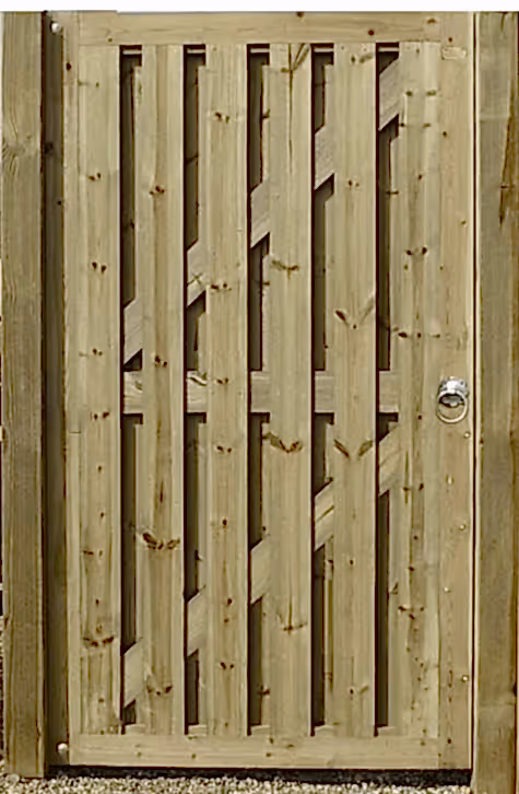 Hit & Miss Vertical Garden Gate