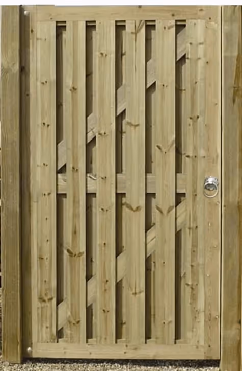 Hit & Miss Vertical Garden Gate