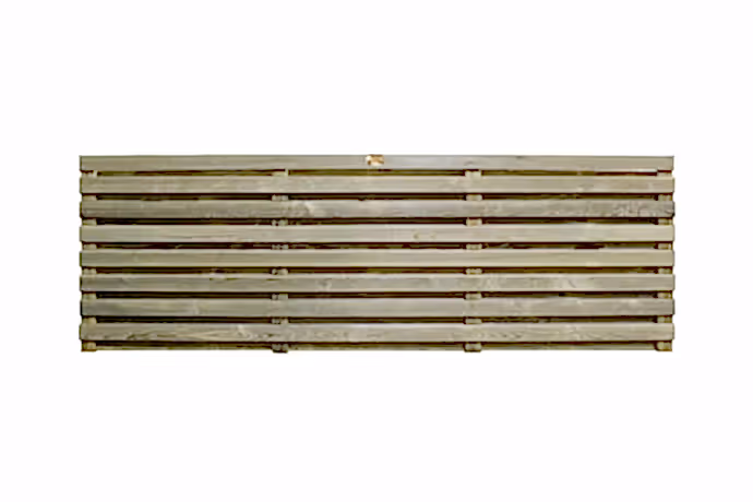 Frameless Venetian Hit and Miss Panel
