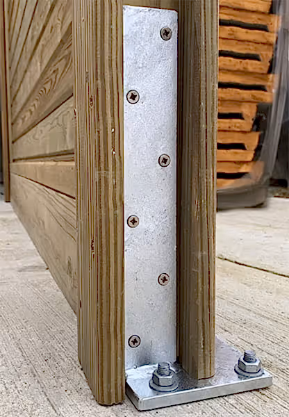 fence post foot