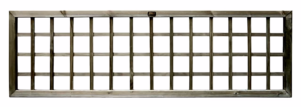 Wooden Trellis Panel 4 Squares