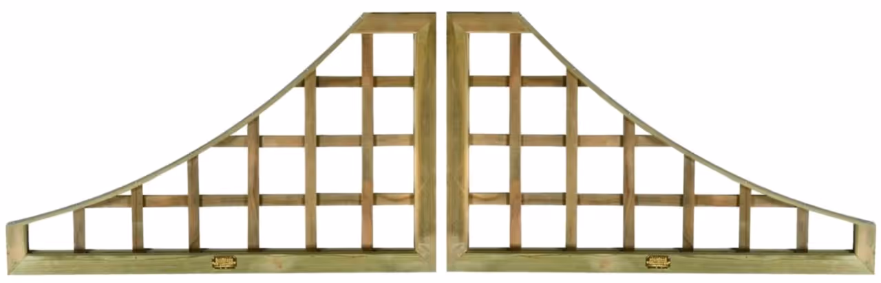 Pair Trellis Square Panels