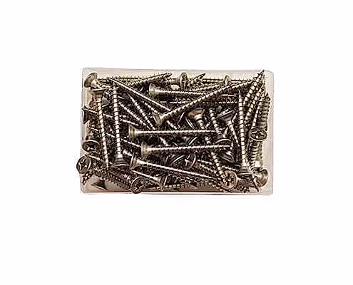 Stainless steel 40x4mm fencing screws. Pack of 10